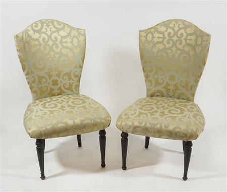 Coppia di sedie anni '40.