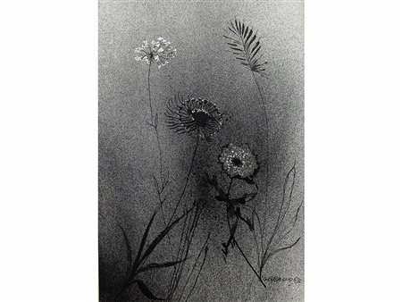 Gabaglio (XX secolo) Senza titolo 62x42 cm Tecnica mista su carta