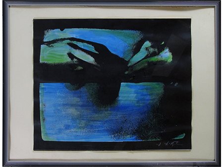 Antonio D'Agostino (1938) Senza titolo 50x60 cm Serigrafia