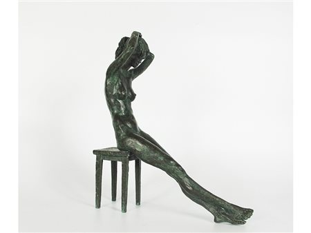 Antonio Sirtori (1937) Simona 32 cm Bronzo