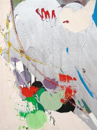 Sandro Trotti 1934, Monte Urano (Fm) - [Italia] Gerani olio su tela 40x30 cm...