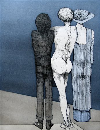 Karl Plattner 1919, Malles Venosta (Bz) - 1986, Milano (Mi) - [Italia] Le tre...