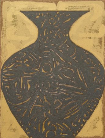 Fathi Hassan 1957, Il Cairo - [Egitto] Icon 3 serigrafia materica 70x50 cm...