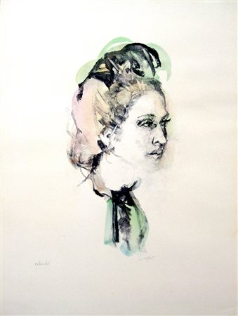 Nino Caffè 1908, Alfedena (Aq) - 1975, Pesaro (Pu) - [Italia] senza titolo...