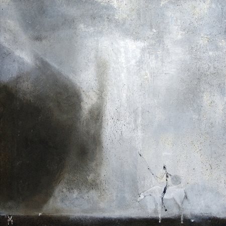 Vanni Macchiagodena 1968, Termoli (Cb) - [Italia] Don Chisciotte olio su tela...