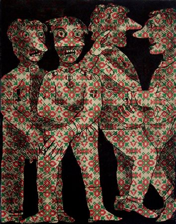 Enrico Baj 1924, Milano (Mi) - 2003, Vergiate (Va) - [Italia] senza titolo...