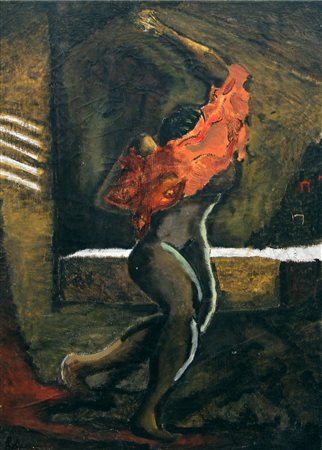 Emanuele Burchianelli 1969, Ancona (An) - [Italia] senza titolo olio su tela...