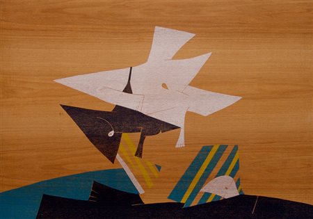 Gianni Dova 1925, Roma (Rm) - 1991, Pisa (Pi) - [Italia] senza titolo...