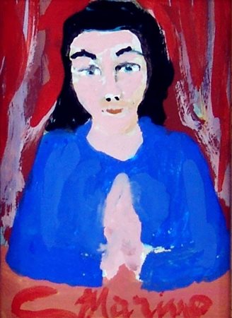 Marino Ceccarelli 1909, Spoleto (Pg) - 1990, Spoleto (Pg) - [Italia] Ritratto...