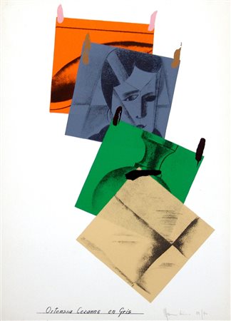 Aldo Mondino 1938, Torino (To) - 2005, Torino (To) - [Italia] Ortensia...