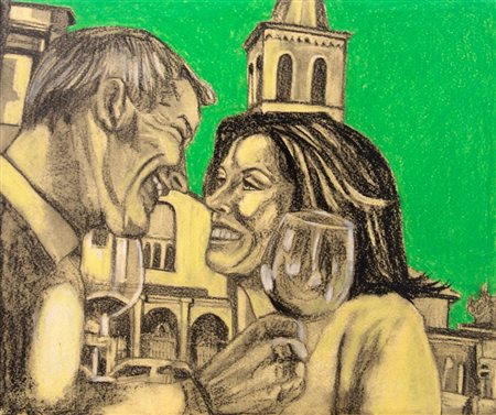 Luca Zampetti 1966, Camerino (Mc) - [Italia] Brindava a lei Henry in Piazza...