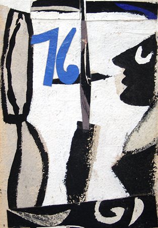 Tommaso Cascella 1951, Roma (Rm) - [Italia] Marzo tecnica mista su carta...