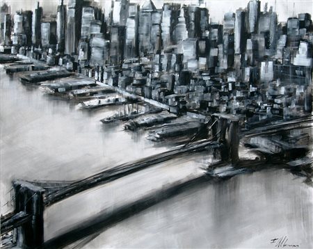 Federico Mariani 1983, Civitanova Marche (Mc) - [Italia] Manhattan olio su...