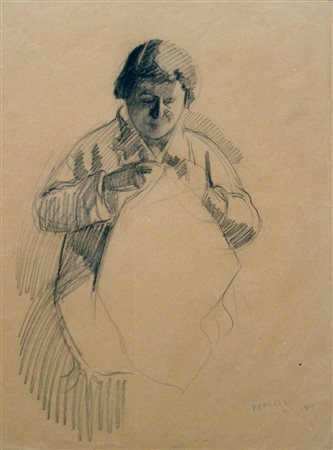 Cesare Peruzzi 1894, Montelupone (Mc) - 1995, Recanati (Mc) - [Italia] La...