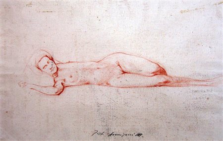Pietro Annigoni 1910, Milano (Mi) - 1988, Firenze (Fi) - [Italia] Nudo...