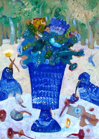 Antonio Possenti 1933, Lucca (Lu) - 2016, Lucca (Lu) - [Italia] Due uccelli...