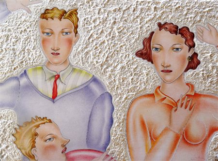 Luca Alinari 1943, Firenze (Fi) - [Italia] senza titolo olio su tela 35x50 cm...