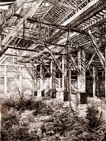 Roberto Stelluti 1951, Fabriano (An) - [Italia] Opificio abbandonato...