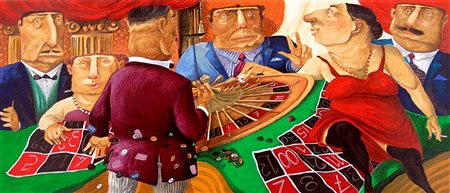 Pino Procopio 1954, Guardavalle (Cz) - [Italia] Casinò serigrafia...