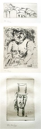 Carlo Carrà 1881, Quargnento (Al) - 1966, Milano (Mi) - [Italia] Case a...