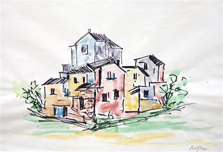 Attilio Alfieri 1904, Loreto (An) - 1992, Milano (Mi) - [Italia] Case...