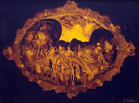 Sirio Bellucci 1924, Fabriano (An) - 2013, Macerata (Mc) - [Italia] Ovale...