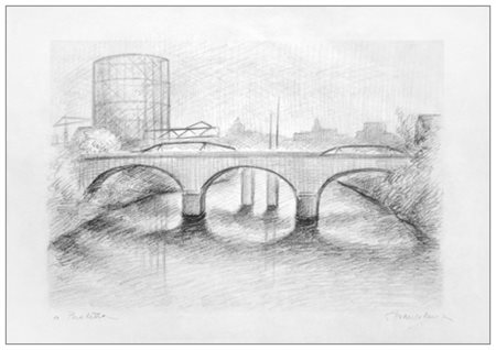 GUSTAVO FRANCALANCIA Roma 1921 – Assisi 2011 Senza titolo Grafite su carta...