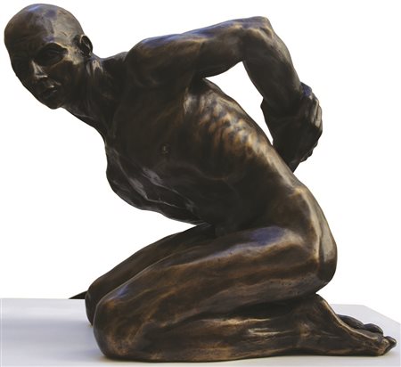 DOMENICO SORRENTINO La libertà bronzo fusione a cera persa cm 38x32x23