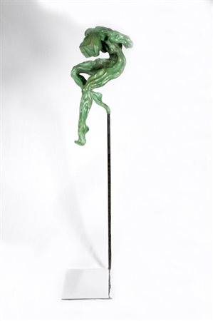 ZORAN VUCKOVIC Buona notizia, 2016 bronzo patinato e pellicola a specchio...