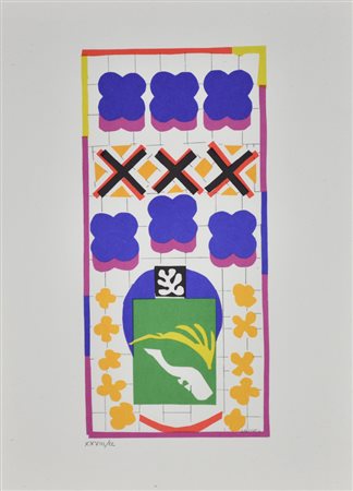 Matisse Henri Pesci cinesi, 1951 litografia su carta, cm 42x32 esemplare...