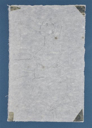 Modigliani Amedeo Nudo Femminile, 1912/13 litografia su carta di riso, cm...