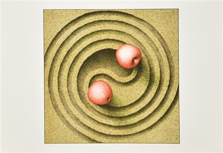 Viviani Vanni Senza titolo serigrafia su carta, cm 49x70 esemplare 44 su 100...