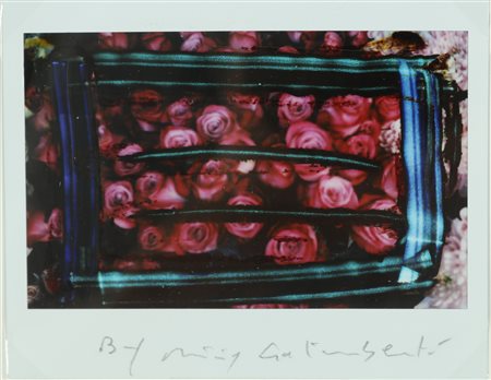 GALIMBERTI MAURIZIO (n. 1956) Studio Flowers. Polaroid singola. Cm 11,00 x...