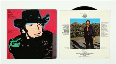 WARHOL ANDY (1928 - 1987) Paul Anka. The Painter. Vinile. Cm 32,00 x 32,00....