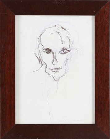 TRECCANI ERNESTO (1920 - 2009) Senza titolo. Tecnica mista su carta. Cm 20,00...