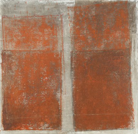 DE LUCA GIULIANO (n. 1947) Periferie. Tecnica mista su tela. Cm 80,00 x...