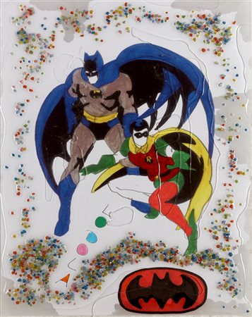 GOST GIORGIO (n. 1962) After Lodola. Omaggio a Lodola. 2018. Resina. Cm 30,00...