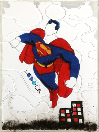 GOST GIORGIO (n. 1962) After Lodola. Omaggio a Lodola. 2018. Resina. Cm 30,00...