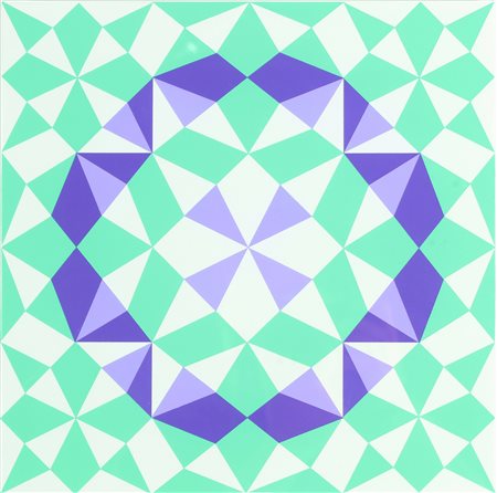 SALVADORI MASSIMO (n. 1960) R78T3. 2016. Acrilico su tela. Cm 30,00 x 30,00....