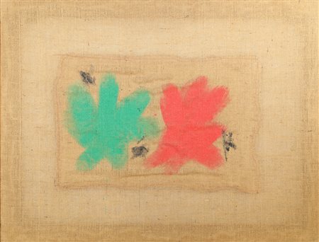 EMBLEMA SALVATORE (1929 - 2006) Senza titolo. 2004. Tecnica mista su tela di...