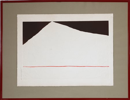 SANTOMASO GIUSEPPE (1907 - 1990) Senza titolo. 1968. Acquaforte, acquatinta....