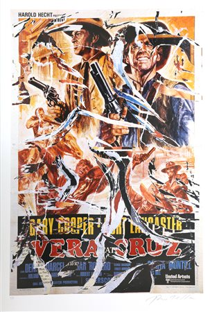 ROTELLA MIMMO (1918 - 2006) Vera Cruz. Litografia. Cm 70,00 x 100,00. 8/125....