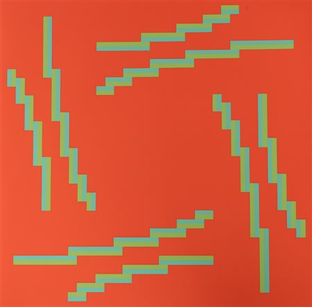 LOEWENSBERG VERENA (1912 - 1986) Senza titolo. 1974. Serigrafia. Cm 49,00 x...