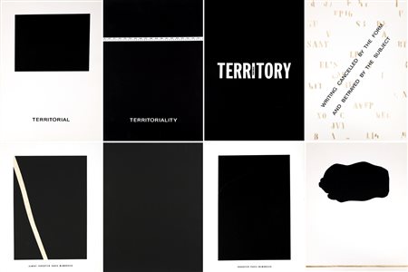 AGNETTI VINCENZO (1926 - 1981) Territory (8 fogli). 1971. Serigrafia...