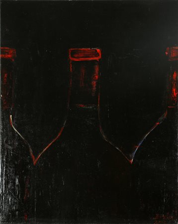 DURIEZ JEAN PIERRE (n. 1949) Senza titolo. . 2017. Acrilico su tela. Cm 73,00...