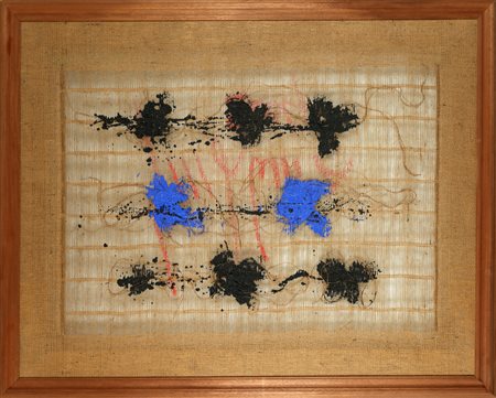 EMBLEMA SALVATORE (1929 - 2006) Senza titolo. 2004. Tecnica mista su tela di...