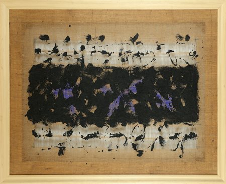 EMBLEMA SALVATORE (1929 - 2006) Senza titolo. 2004. Tecnica mista su tela di...