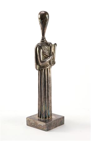 DE CHIRICO GIORGIO (1888 - 1978) La musa della musica. 1970. Bronzo...
