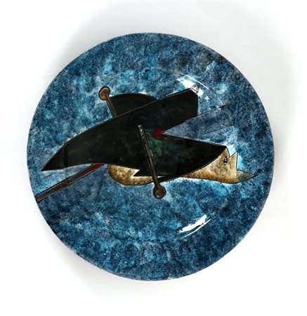 DOVA GIANNI (1925 - 1991) Senza titolo. 1971. Ceramica. Cm 50,00 x 50,00 x...