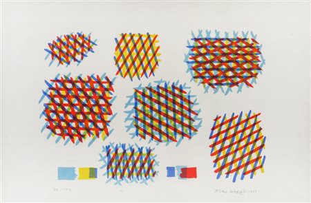 PIERO DORAZIO (1927 - 2005) Inventario 1963 Litografia, es. 24/XXX 50 x 70 cm...
